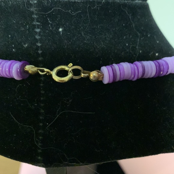 Shades of purple necklace, 18” - Picture 6 of 6